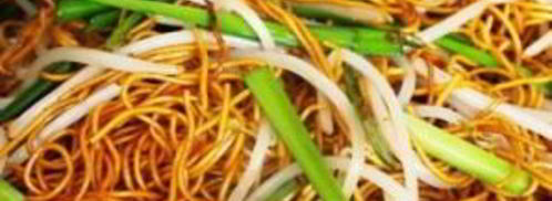 яичная лапша с соевым соусом. Шаг 9