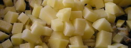 быстрое жаркое из курицы с овощами. Шаг 5