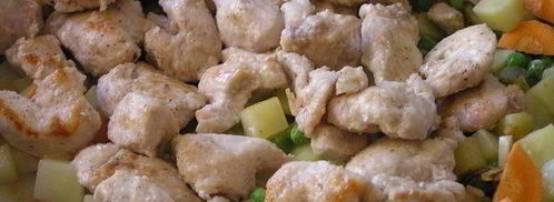 быстрое жаркое из курицы с овощами. Шаг 7