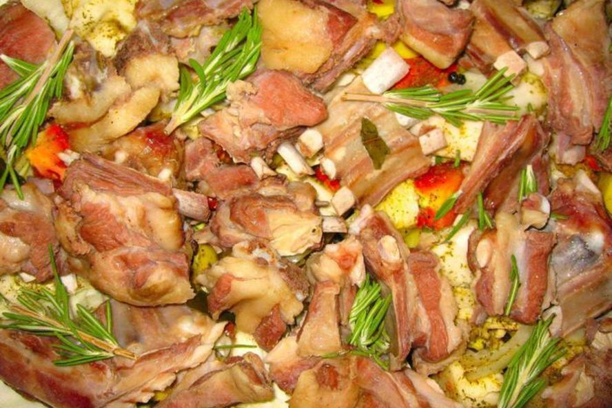 Рецепт домашнего жаркого с бараниной