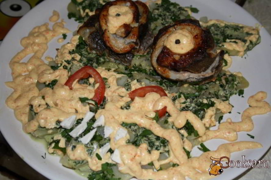 Рецепт новогоднего рыбного жаркого оскал дракона