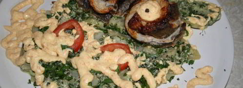 новогоднее рыбное жаркое оскал дракона. Шаг 19