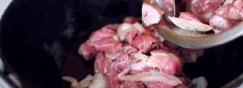 жаркое из индейки на сковороде. Шаг 3