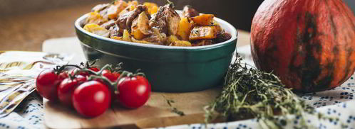 жаркое из телятины с картофелем и тыквой. Шаг 11