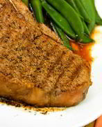 Жаркое из телятины с зеленой фасолью и беконом