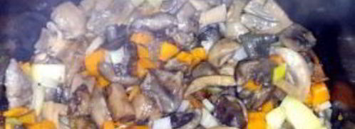 жаркое с грибами в мультиварке. Шаг 3