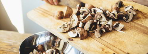 жаркое с картошкой, грибами и маринованными огурчиками. Шаг 4