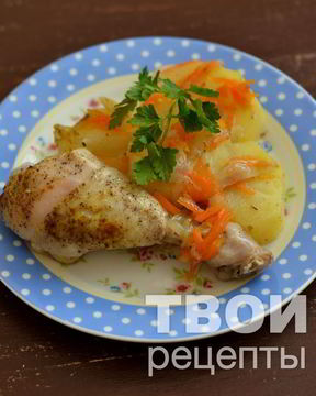 Жаркое с курицей в мультиварке