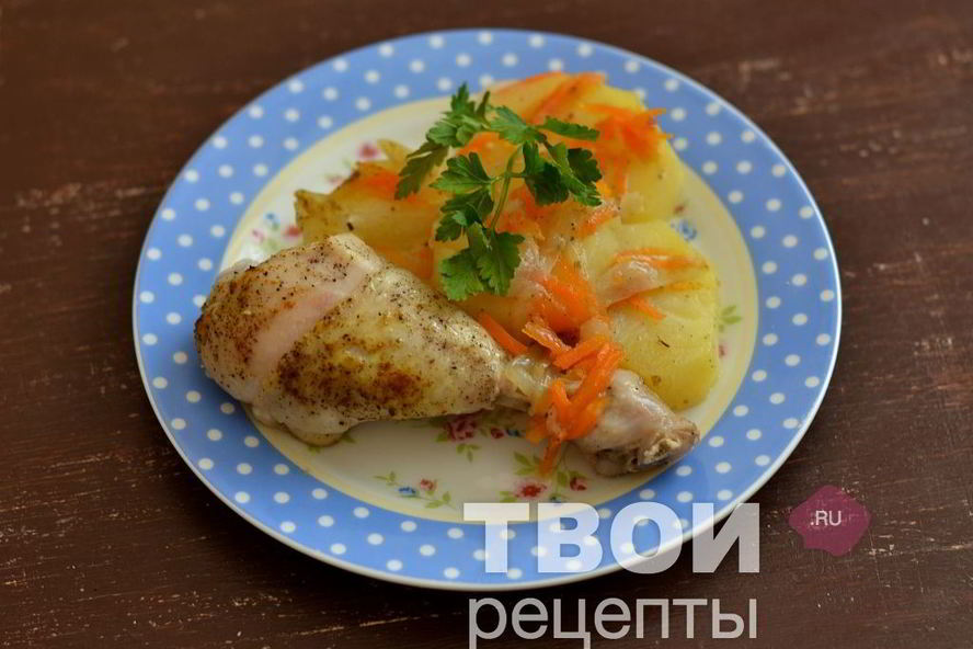 Рецепт жаркого с курицей в мультиварке