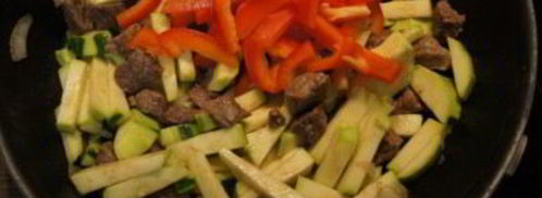 жаркое с овощами и говядиной. Шаг 4