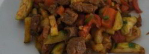 жаркое с овощами и говядиной. Шаг 7