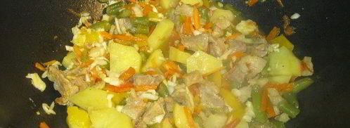 жаркое сборное. Шаг 9