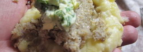 картофельные зразы по-киевски. Шаг 5