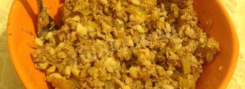 картофельные зразы с сайрой. Шаг 5