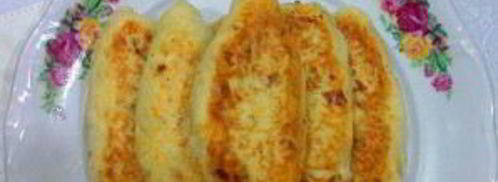 картофельные зразы с сосиской. Шаг 8