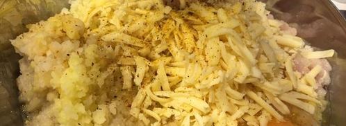 курино-картофельные зразы с начинкой. Шаг 3