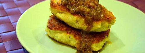 курино-картофельные зразы с начинкой. Шаг 8