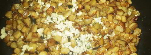 куриные зразы с баклажанами и сыром. Шаг 8