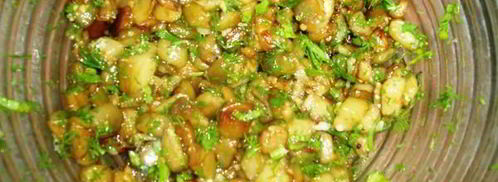 куриные зразы с баклажанами и сыром. Шаг 9