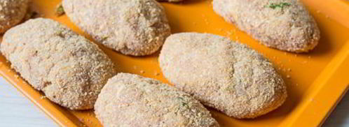 куриные зразы с лисичками. Шаг 11