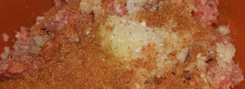 мясные зразы с капустой и яйцом. Шаг 5