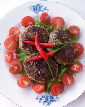 Мясные зразы с картофельной начинкой