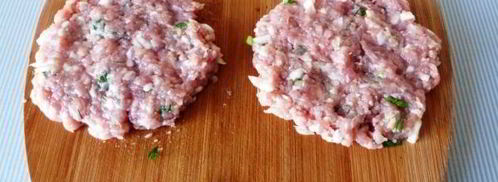 мясные зразы с начинкой из курицы. Шаг 8