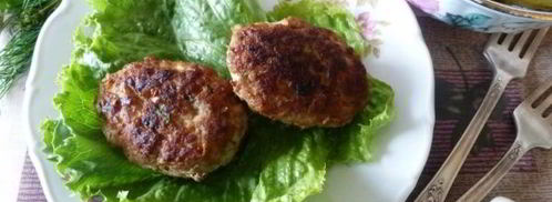 мясные зразы с начинкой из курицы. Шаг 13