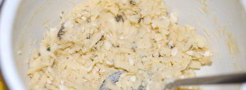 мясные зразы с сыром и яйцом. Шаг 8