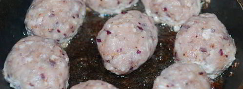 мясные зразы с сыром и яйцом. Шаг 9