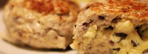 мясные зразы с сыром и яйцом. Шаг 11