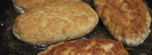 мясные зразы с сыром, яйцом и зеленью. Шаг 6