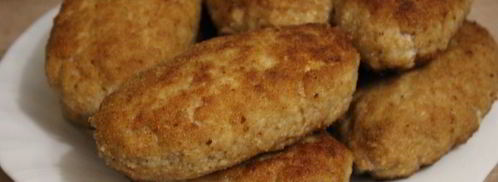 мясные зразы с сыром, яйцом и зеленью. Шаг 7