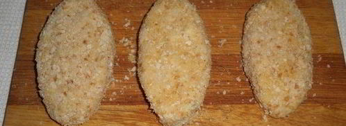 рыбные зразы с крабовым мясом. Шаг 12