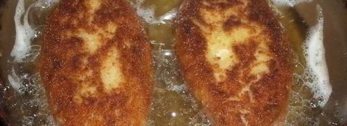 рыбные зразы с крабовым мясом. Шаг 13