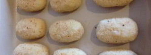 зразы картофельные с мясом в духовке. Шаг 7