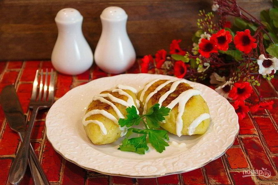 Рецепт зраз картофельных с мясом