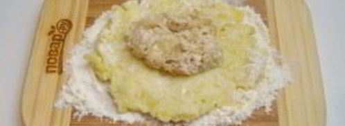 зразы картофельные с мясом. Шаг 10