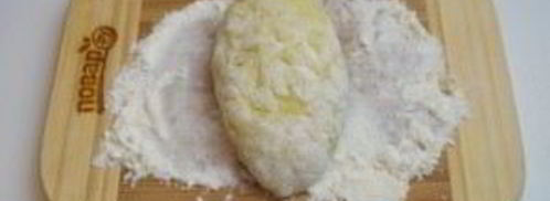 зразы картофельные с мясом. Шаг 11