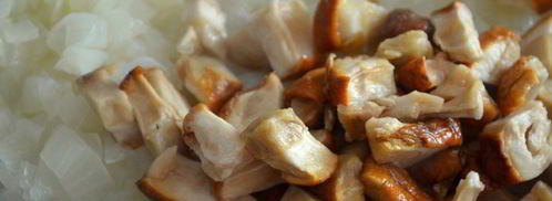 зразы с гречневой кашей и грибами. Шаг 4