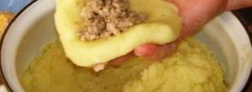 зразы с куриным фаршем. Шаг 3