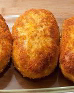 Зразы с ветчиной и сыром