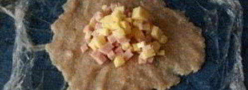 зразы с ветчиной и сыром. Шаг 3