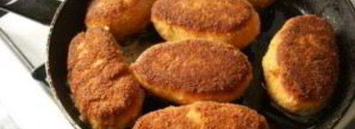 зразы с ветчиной и сыром. Шаг 5