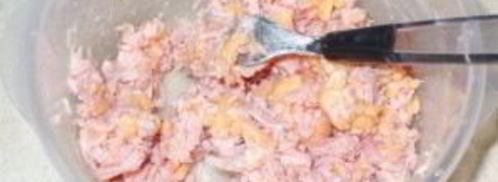 зразы с ветчиной. Шаг 4