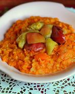 Ароматная тыквенная каша с рисом