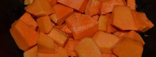 ароматная тыквенная каша с рисом. Шаг 3