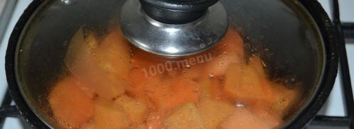 ароматная тыквенная каша с рисом. Шаг 5