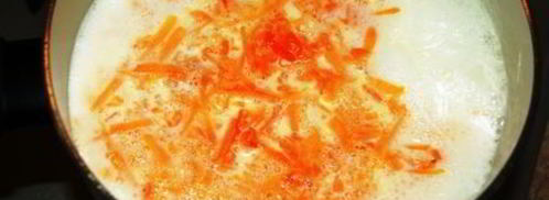 быстрая каша с тыквой и сухофруктами. Шаг 4