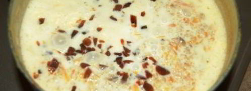 быстрая каша с тыквой и сухофруктами. Шаг 6